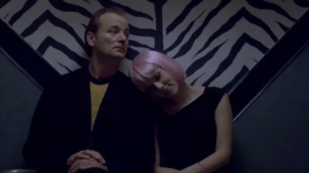 Medium shot example from Lost in Translation film